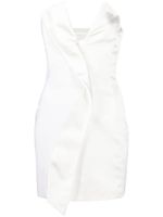 Genny robe bustier Serenity à empiècements - Blanc