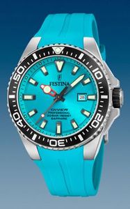 Horlogeband Festina F20664-5 Rubber Blauw 18mm