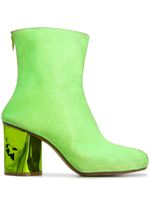 Maison Margiela crushed heel ankle boots - Vert - thumbnail