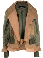 Undercover veste bomber à design superposé - Vert