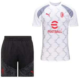 PUMA AC Milan Trainingsset 2023-2024 Kids Wit Zwart Rood