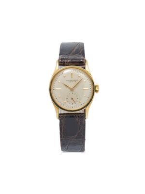 Patek Philippe montre Calatrava 28 mm pre-owned - Argent
