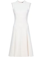 Proenza Schouler robe Kara à détail plissé - Blanc