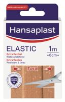 Hansaplast Elastic & waterafstotend 1m x 6cm Hansaplast Elastic & waterafstotend 1m x 6cm