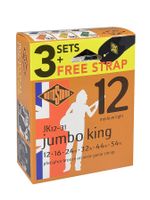 Rotosound JK12-31 3-pack met gratis gitaarriem