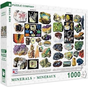 New York Puzzle Company New York Puzzel Bedrijf Mineralen (1000)