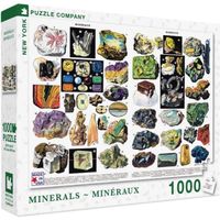 New York Puzzle Company New York Puzzel Bedrijf Mineralen (1000) - thumbnail