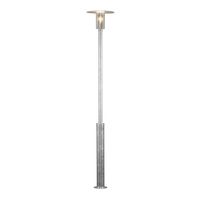 Konstsmide 663-320 Mode Staande buitenlamp Gloeilamp, Spaarlamp E27 60 W Staal - thumbnail