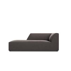 Windsor & Co Sao Chaise Longue Links - Velvet - Donkergrijs