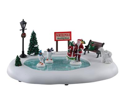 North pole skating rink b/o (4.5v) - Lemax