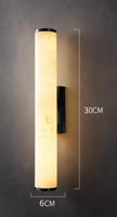 Auralis Lux - Minimalistische Wandlamp van Koper & Marmer