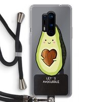 Avocuddle: OnePlus 8 Pro Transparant Hoesje met koord