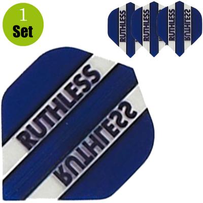 Ruthless Ruthless Dart Flights - Blauw
