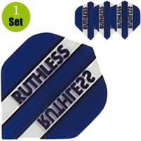 Ruthless Ruthless Dart Flights - Blauw