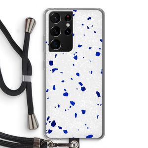 Terrazzo N°5: Samsung Galaxy S21 Ultra Transparant Hoesje met koord