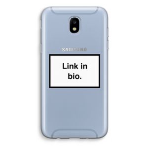 Link in bio: Samsung Galaxy J5 (2017) Transparant Hoesje
