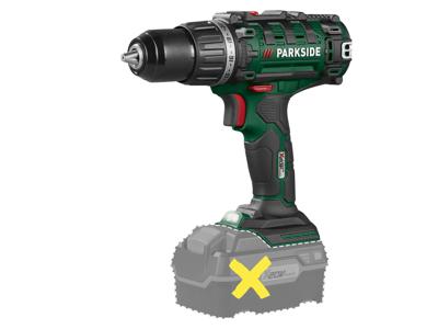 PARKSIDE Accu-schroefboormachine 20 V 45 Nm zonder accu en lader