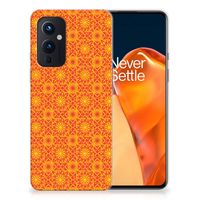 OnePlus 9 TPU bumper Batik Oranje - thumbnail