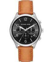 Horlogeband Michael Kors MK8661 Leder Bruin 20mm - thumbnail