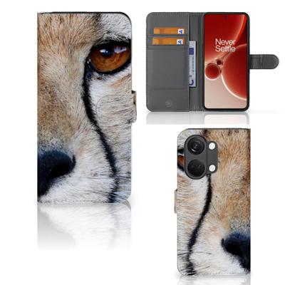 OnePlus Nord 3 | Telefoonhoesje | Met pasjeshouder | Cheetah