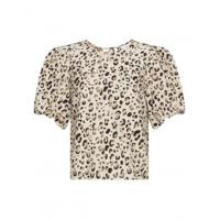 MSCH - Beige | Dames | Top | Beige | XXL | regular | Kamst mode