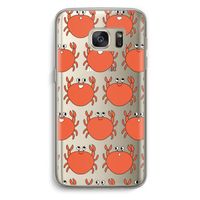 Krab: Samsung Galaxy S7 Transparant Hoesje Krab: Samsung Galaxy S7 Transparant Hoesje