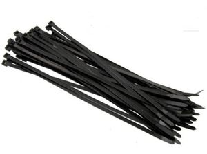 Tie wrap 3,6x150 mm 100 st zwart - Vlot