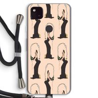 Pop Some Kim: Pixel 4a 5G Transparant Hoesje met koord