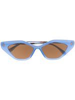 Mykita lunettes de soleil Gapi - Bleu