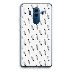 Pluimen: Huawei Mate 10 Pro Transparant Hoesje