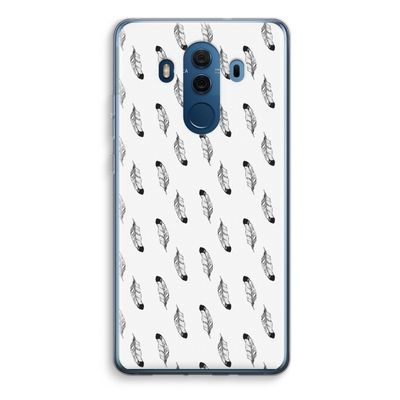 Pluimen: Huawei Mate 10 Pro Transparant Hoesje