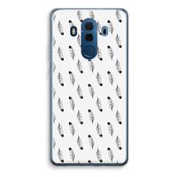 Pluimen: Huawei Mate 10 Pro Transparant Hoesje