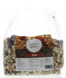 Cranberries muesli