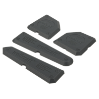Wolfcraft Voegenstrijkerset | 4-delig | 1 set - 4330000