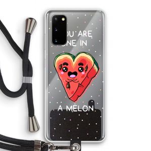 One In A Melon: Samsung Galaxy S20 Transparant Hoesje met koord