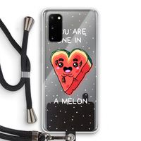 One In A Melon: Samsung Galaxy S20 Transparant Hoesje met koord