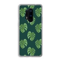 Monstera leaves: OnePlus 8 Pro Transparant Hoesje