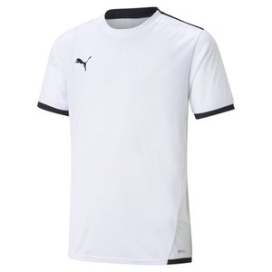 PUMA teamLIGA Voetbalshirt Kids Wit Zwart