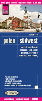 Wegenkaart - landkaart Polen südwest - Polen Zuid-West | Reise Know-How Verlag