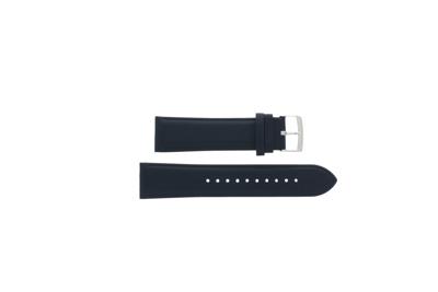 Horlogeband Armani AR11226 Leder Blauw 22mm