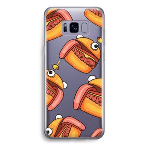 Hamburger: Samsung Galaxy S8 Transparant Hoesje