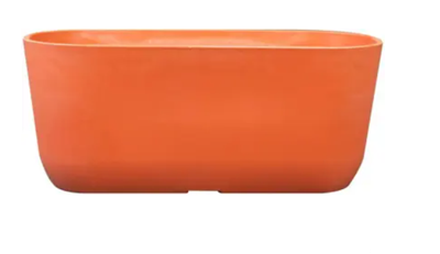Planter Palermo koraal D36x16 H15 - Ts