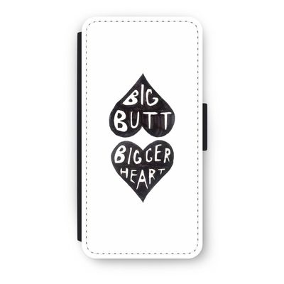 Big butt bigger heart: iPhone SE 2020 Flip Hoesje