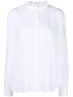 MARANT ÉTOILE chemise Gamble à volants - Blanc