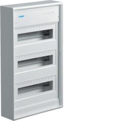 Hager VA36CN Distributiekast Opbouw (op muur) Aantal groepen: 36 Aantal rijen: 3 Inhoud: 1 stuk(s)
