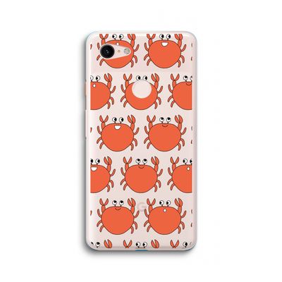 Krab: Google Pixel 3 XL Transparant Hoesje