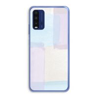 Square pastel: Xiaomi Redmi 9T Transparant Hoesje