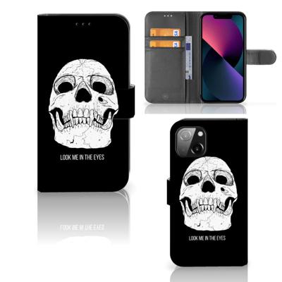 Telefoonhoesje met Naam Apple iPhone 13 Skull Eyes
