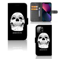 Telefoonhoesje met Naam Apple iPhone 13 Skull Eyes