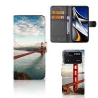 Xiaomi Poco X4 Pro 5G | Flip Cover | Golden Gate Bridge